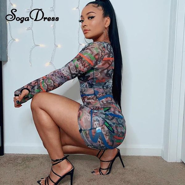 see through mesh graffit print mini 2021 autumn woman casual long sleeve finger cot bodycon party dresses, Black;gray
see through mesh graffit print mini 2021 autumn woman casual long sleeve finger cot bodycon party dresses, Black;gray