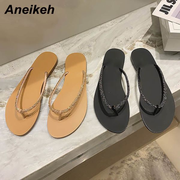 summer fashion pu head peep toe slip-on flat slippers outside concise shallow flip flops solid leisure size 35-39 210507, Black
summer fashion pu head peep toe slip-on flat slippers outside concise shallow flip flops solid leisure size 35-39 210507, Black