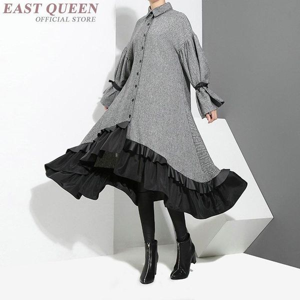 casual dresses spring dress 2021 women fashion stiching elegant ladies shirt 3295 y, Black;gray
casual dresses spring dress 2021 women fashion stiching elegant ladies shirt 3295 y, Black;gray