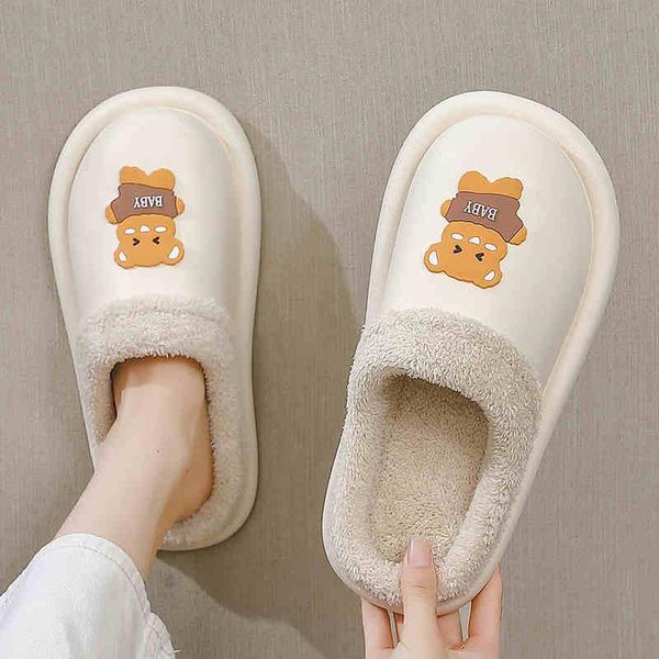 slippers fashion winter warm plush waterproof cartoon bear women men indoor couples home slipper thick sole shoes, Black
slippers fashion winter warm plush waterproof cartoon bear women men indoor couples home slipper thick sole shoes, Black