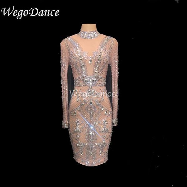 casual dresses mesh crystals dress women's evening party perspective luxurious prom female birthday celebrate singer, Black;gray
casual dresses mesh crystals dress women's evening party perspective luxurious prom female birthday celebrate singer, Black;gray