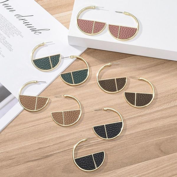 dangle & chandelier aensoa vintage leather alloy drop earrings for women simple c-type multicolor statement pendant fashion jewelry gift, Silver
dangle & chandelier aensoa vintage leather alloy drop earrings for women simple c-type multicolor statement pendant fashion jewelry gift, Silver