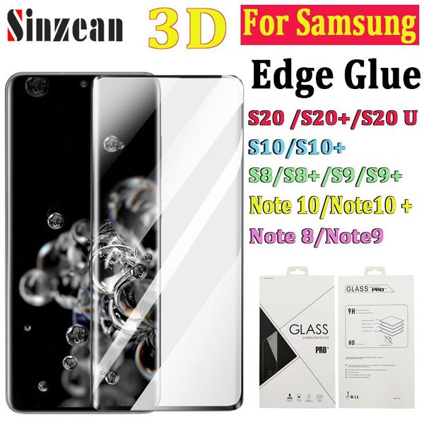 50pcs for s20 ultra/s10 plus/s8/s9 plus/note 8/note 9/note 10 3d curved tempered glass screen protector (edge glue) cell phone prote protect
50pcs for s20 ultra/s10 plus/s8/s9 plus/note 8/note 9/note 10 3d curved tempered glass screen protector (edge glue) cell phone prote protect