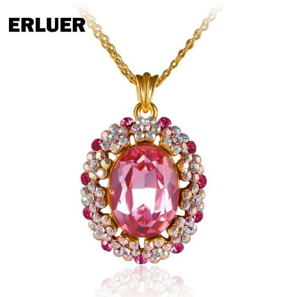pendant necklaces erluer & pendants austrian crystal gold color fashion long chain wedding party flower charm necklace for women, Silver
pendant necklaces erluer & pendants austrian crystal gold color fashion long chain wedding party flower charm necklace for women, Silver