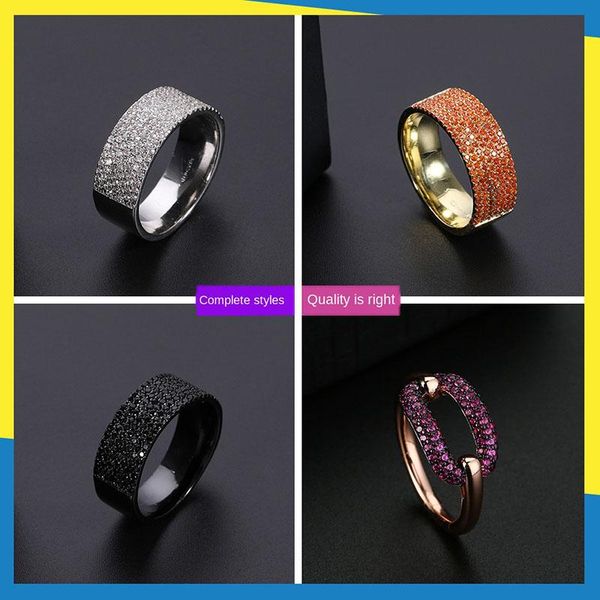 round diamond ring color ins simple retro wild fresh temperament trend daily wear women brand jewelry cluster rings, Golden;silver
round diamond ring color ins simple retro wild fresh temperament trend daily wear women brand jewelry cluster rings, Golden;silver