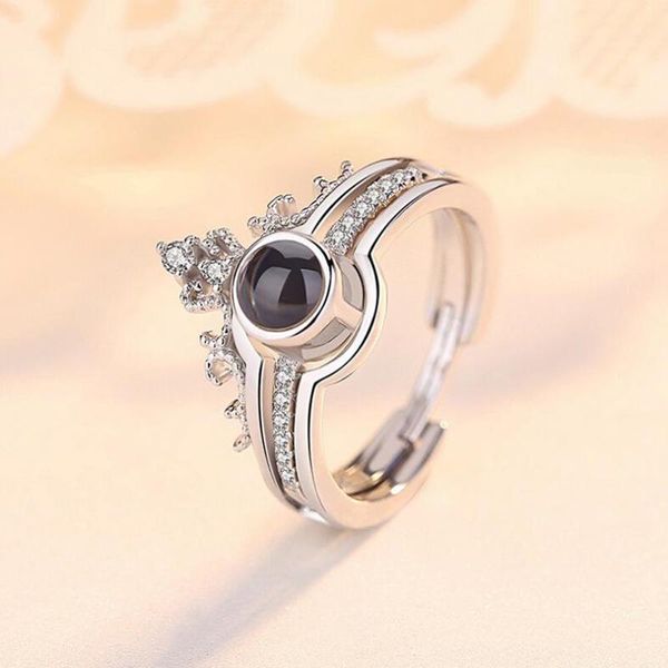 wedding rings jinzeyi shaking tone network red explosion models 100 language crown ring 2 in 1 combination couple i love you projection, Slivery;golden
wedding rings jinzeyi shaking tone network red explosion models 100 language crown ring 2 in 1 combination couple i love you projection, Slivery;golden