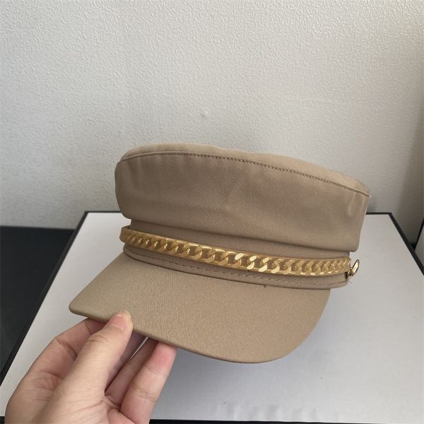 new chain cap in early spring, signature fashion, casual and versatile zy, Blue;gray
new chain cap in early spring, signature fashion, casual and versatile zy, Blue;gray