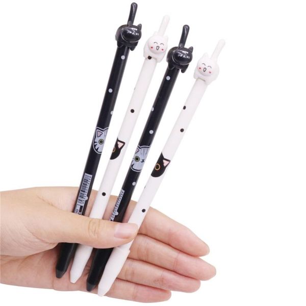 gel pens 100 pcs gift pen 0.5mm cute cat exquisite student stationery black rod / white pole mixing optional wholesale
gel pens 100 pcs gift pen 0.5mm cute cat exquisite student stationery black rod / white pole mixing optional wholesale