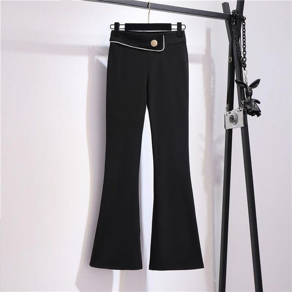 women's pants & capris 2021 winter elastic straight women high waist plus size flare casual female full-length korean fashion s75, Black;white
women's pants & capris 2021 winter elastic straight women high waist plus size flare casual female full-length korean fashion s75, Black;white