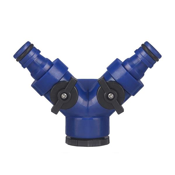 watering equipments irrigation 2 way tap garden valve hose pipe splitter quick connector adapter 1pcs
watering equipments irrigation 2 way tap garden valve hose pipe splitter quick connector adapter 1pcs