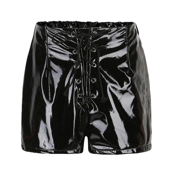 women's panties women fashion faux leather shorts high waist lace up solid black summer short pants lady chic slim pu, Black;pink
women's panties women fashion faux leather shorts high waist lace up solid black summer short pants lady chic slim pu, Black;pink
