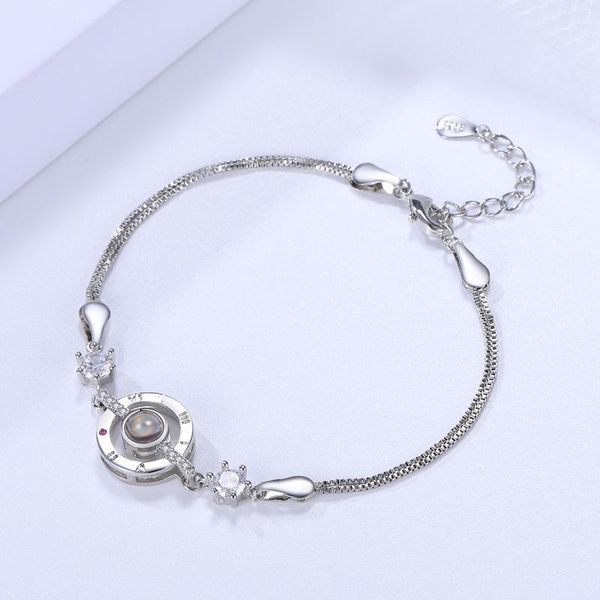 link, chain bracelets for women pulseras simple circular projection bangles female bracelet wedding party fashion jewelry gift, Black
link, chain bracelets for women pulseras simple circular projection bangles female bracelet wedding party fashion jewelry gift, Black
