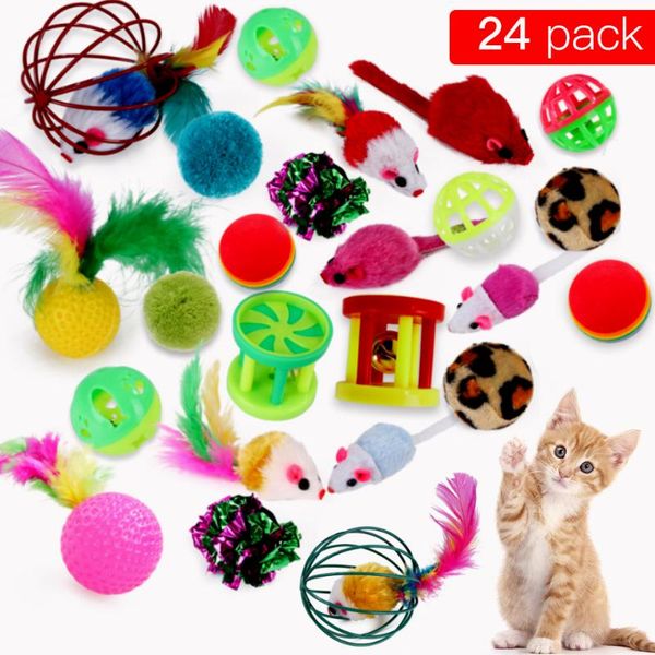 cat toys 1 set funny stick bell ball feather toy creative assorted interactive play for kittens
cat toys 1 set funny stick bell ball feather toy creative assorted interactive play for kittens