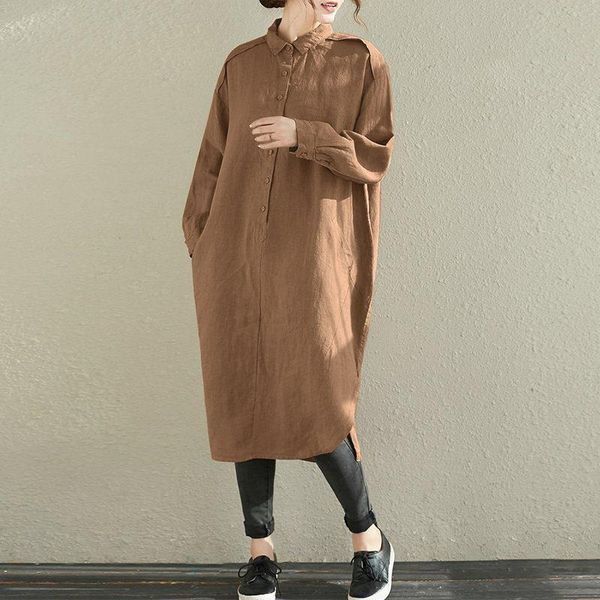 casual dresses autumn woman full sleeve dress solid side pockets vestidos bohemian oversized fashion street loose holiday robe, Black;gray
casual dresses autumn woman full sleeve dress solid side pockets vestidos bohemian oversized fashion street loose holiday robe, Black;gray