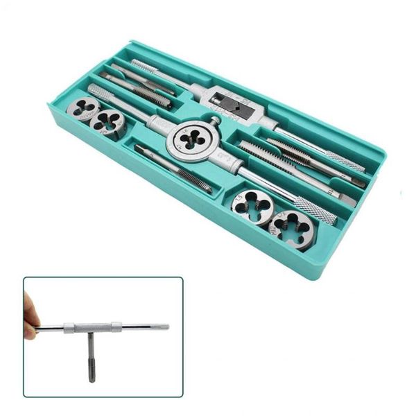 hand tools wrench screw 12pc/set taps metric handle tap die set m3-m12 adjustable thread plugs taper drill repair kits
hand tools wrench screw 12pc/set taps metric handle tap die set m3-m12 adjustable thread plugs taper drill repair kits