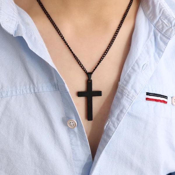chains vintage gothic pendants cross necklace cool street style necklaces for men women unusual chain on the neck punk jewelry, Silver
chains vintage gothic pendants cross necklace cool street style necklaces for men women unusual chain on the neck punk jewelry, Silver
