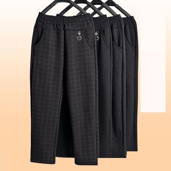 men's pants spring and autumn nine-point breathable stretch women's high waist loose casual grandma elastic, Black
men's pants spring and autumn nine-point breathable stretch women's high waist loose casual grandma elastic, Black