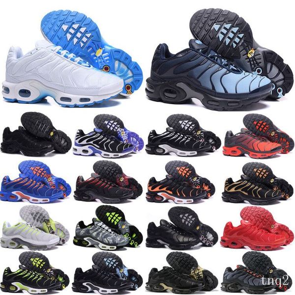2021 tn white mens womens casual shoes for off casuals trainer shoe trainers size 36-46, Black
