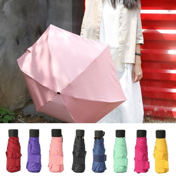 umbrellas mini pocket umbrella woman luxury 5-fold neutral portable travel sunshade household merchandises rain gear
umbrellas mini pocket umbrella woman luxury 5-fold neutral portable travel sunshade household merchandises rain gear