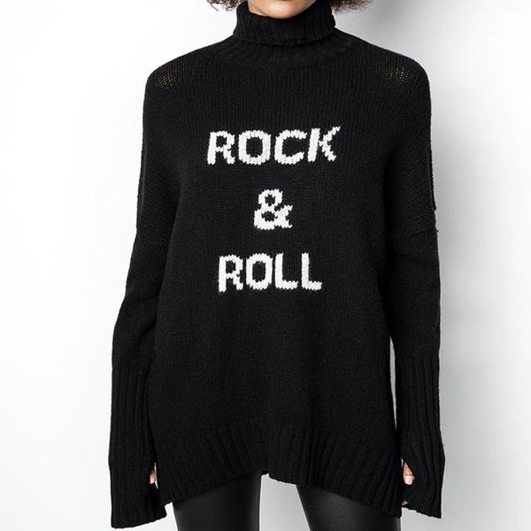 women's sweaters 100% cashmere women letter print black turtleneck casual long sleeve 2021 female solid color pullover autumn winter, White;black
women's sweaters 100% cashmere women letter print black turtleneck casual long sleeve 2021 female solid color pullover autumn winter, White;black