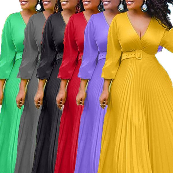 casual dresses spot 2022 high waist solid color v-neck retro big swing holiday street chiffon long-sleeved dress, Black;gray
casual dresses spot 2022 high waist solid color v-neck retro big swing holiday street chiffon long-sleeved dress, Black;gray