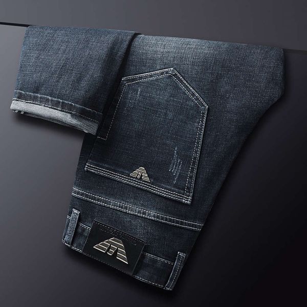 winter men's jeans retrieved cotton slim elastic fashion business broek male classic style denim, Blue
winter men's jeans retrieved cotton slim elastic fashion business broek male classic style denim, Blue