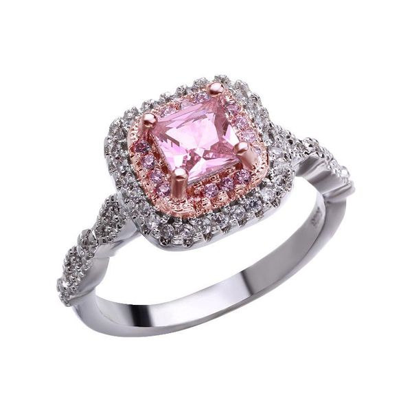 wedding rings classic shinning engagement pink zircon ring for women female anniversary pormise band party fashion jewelry gifts, Slivery;golden
wedding rings classic shinning engagement pink zircon ring for women female anniversary pormise band party fashion jewelry gifts, Slivery;golden