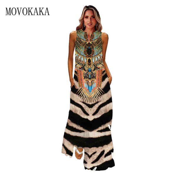 movokaka spring summer long dress women party elegant v neck casual holiday beach tiger print dresses vintage sleeveless, Black;white
movokaka spring summer long dress women party elegant v neck casual holiday beach tiger print dresses vintage sleeveless, Black;white