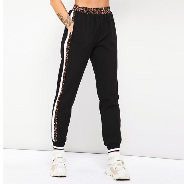 women's pants & capris women casual harem office lady gothic slim inelastic leopard color block female fall fashion black stylish cool, Black;white
women's pants & capris women casual harem office lady gothic slim inelastic leopard color block female fall fashion black stylish cool, Black;white
