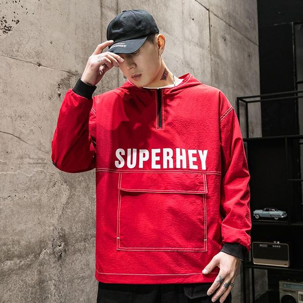 men's jackets hooded harajuku loose hoodie pullover jacket tracksuit coat men hip hop streetwear, Black;brown
men's jackets hooded harajuku loose hoodie pullover jacket tracksuit coat men hip hop streetwear, Black;brown