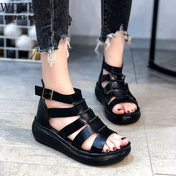 sandals wdhkun summer women buckle design black white platform comfortable thick sole beach shoes izfg
sandals wdhkun summer women buckle design black white platform comfortable thick sole beach shoes izfg