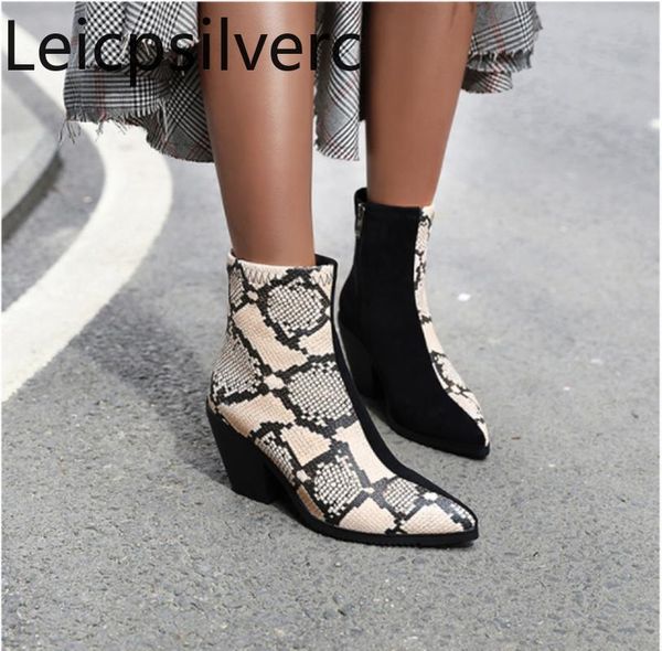 boots women's the winter fashion color matching pointed zipper high heel shoes plus size 31-46 height .5cm, Black
boots women's the winter fashion color matching pointed zipper high heel shoes plus size 31-46 height .5cm, Black
