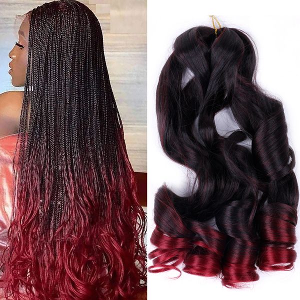 prestretched braiding 22" loose wave crochet braid hair wavy synthetic hair extensions pre streched hair for black women curly braids e
prestretched braiding 22" loose wave crochet braid hair wavy synthetic hair extensions pre streched hair for black women curly braids e