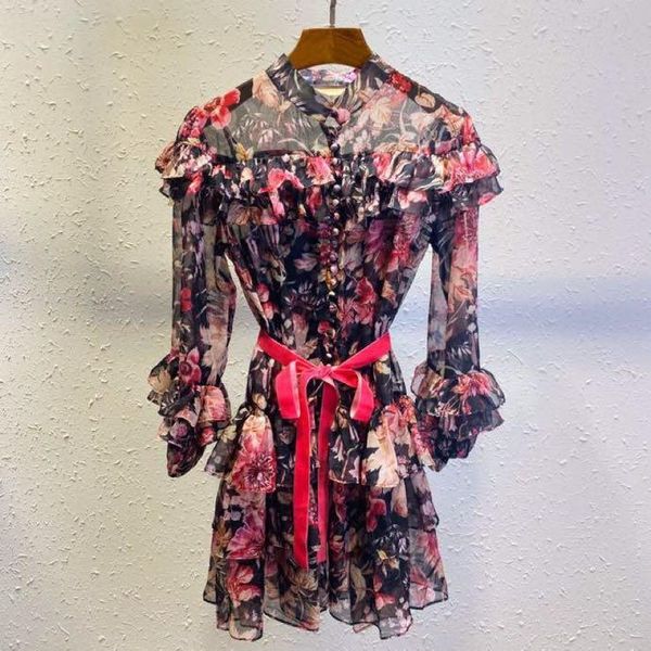 casual dresses wb101053 fashion women 2021 spring dress luxury european design party style, Black;gray
casual dresses wb101053 fashion women 2021 spring dress luxury european design party style, Black;gray