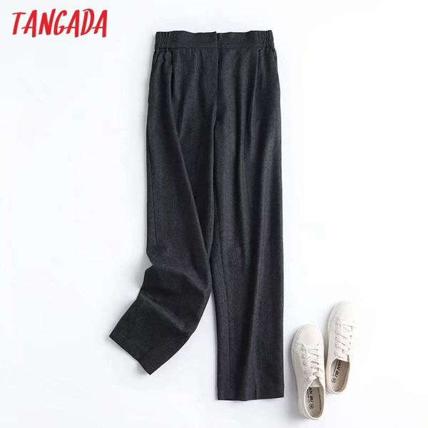 fashion women dark gray casual suit trousers strethy waist office lady pants pantalon 4c38 210416, Black;white
fashion women dark gray casual suit trousers strethy waist office lady pants pantalon 4c38 210416, Black;white