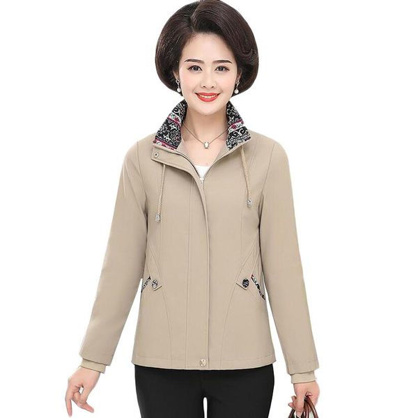 women's trench coats middle-aged women coat spring autumn jacket outerwear plus size 5xl windbreaker female basic casual k995, Tan;black
women's trench coats middle-aged women coat spring autumn jacket outerwear plus size 5xl windbreaker female basic casual k995, Tan;black