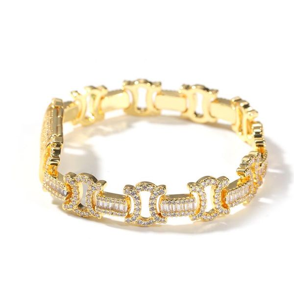 gold plated praved bling clear cz links bracelets chains for men women gift, Golden;silver
gold plated praved bling clear cz links bracelets chains for men women gift, Golden;silver