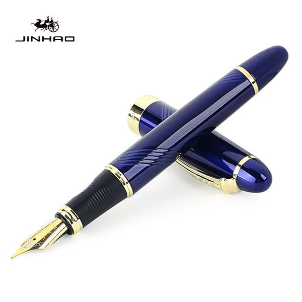 fountain pens spiral blue iraurita pen luxury jinhao 450 full metal golden clip writing stationery office school
fountain pens spiral blue iraurita pen luxury jinhao 450 full metal golden clip writing stationery office school