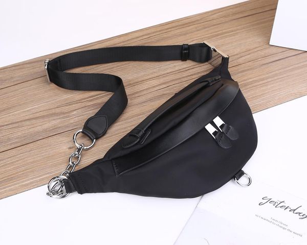 fashion waist bag waterproof men personality black belt iron chain travel chest outdoor casual pack da60yb bags
fashion waist bag waterproof men personality black belt iron chain travel chest outdoor casual pack da60yb bags
