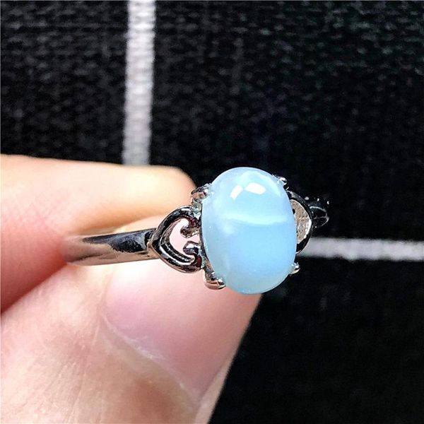 cluster rings 8x6mm natural blue larimar beads ring for woman lady man crystal silver oval gemstone adjustable finger jewelry, Golden;silver
cluster rings 8x6mm natural blue larimar beads ring for woman lady man crystal silver oval gemstone adjustable finger jewelry, Golden;silver