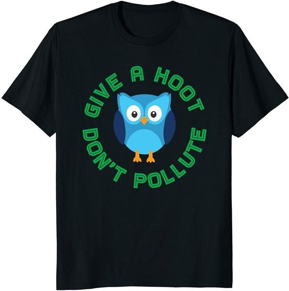 give a hoot don't pollute shirt kids owl earth day tshirt size s-5xl, White;black
give a hoot don't pollute shirt kids owl earth day tshirt size s-5xl, White;black