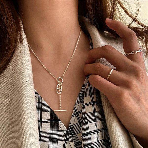 chains masa 2021 trendy retro metal geometric hollow irregular ot buckle round necklace clavicle choker for women jewelry gifts, Silver
chains masa 2021 trendy retro metal geometric hollow irregular ot buckle round necklace clavicle choker for women jewelry gifts, Silver