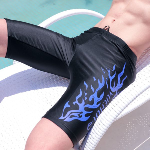 sports fast professional 5-point dry racing tight fashion long men's swimsuits, White;black
sports fast professional 5-point dry racing tight fashion long men's swimsuits, White;black