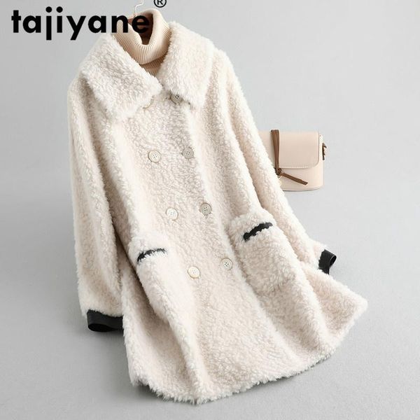 women's fur & faux coat winter autumn women clothes 2021 korean vintage real 100% wool jacket sheep shearling long zt4813, Black
women's fur & faux coat winter autumn women clothes 2021 korean vintage real 100% wool jacket sheep shearling long zt4813, Black