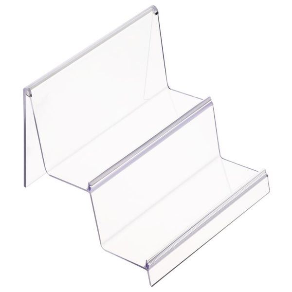 hooks & rails athy clear acrylic wallet display stand retail store holder shelf cosmetic jewelry rack (two layers)
hooks & rails athy clear acrylic wallet display stand retail store holder shelf cosmetic jewelry rack (two layers)