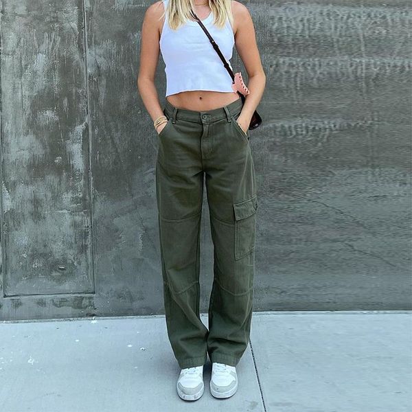 women's pants & capris casual green vintage baggy jeans streetwear low waist denim straight trousers 2021 pockets wide leg cargo, Black;white
women's pants & capris casual green vintage baggy jeans streetwear low waist denim straight trousers 2021 pockets wide leg cargo, Black;white