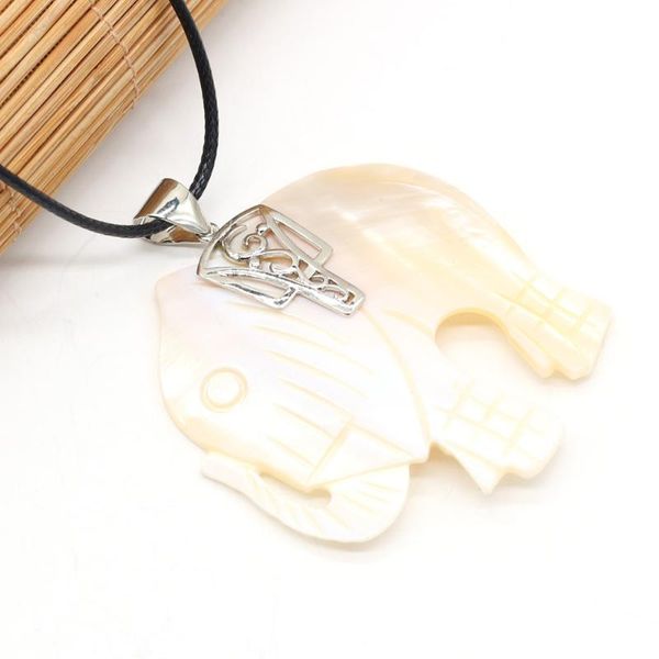 pendant necklaces natural shell animal 52x57mm cute elephant necklace for jewelry party gift length 55+5cm, Silver
pendant necklaces natural shell animal 52x57mm cute elephant necklace for jewelry party gift length 55+5cm, Silver
