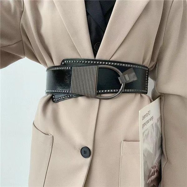 belts pu leather belt wide corset cummerbunds strap for women girls high waist slimming girdle ties bow waistband 2021, Black;brown
belts pu leather belt wide corset cummerbunds strap for women girls high waist slimming girdle ties bow waistband 2021, Black;brown