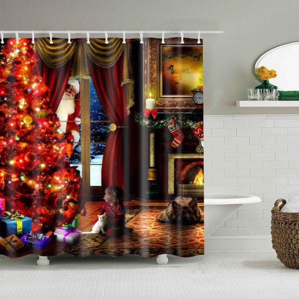 christmas series shower curtain santa xmas tree girl bath accessories with 12 hooks waterproof fabric bathroom decoration curtains
christmas series shower curtain santa xmas tree girl bath accessories with 12 hooks waterproof fabric bathroom decoration curtains