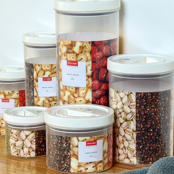 storage bottles & jars sealed jar with lid household rice food transparent nut grade kitchen organizer container
storage bottles & jars sealed jar with lid household rice food transparent nut grade kitchen organizer container